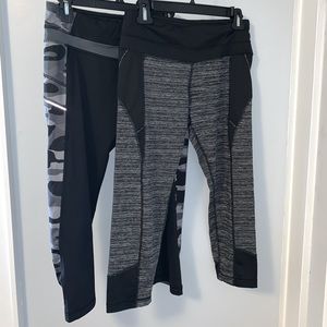 2 Capri workout pants